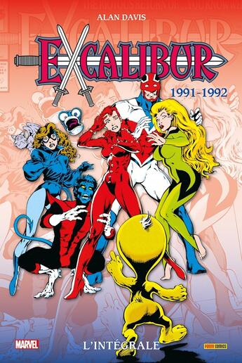 Couverture du livre « Excalibur : L'intégrale 1991-1992 (T05) » de Alan Davis aux éditions Panini