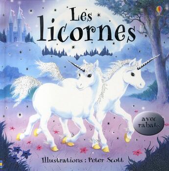 Couverture du livre « Licornes » de Clarke/Scott aux éditions Usborne