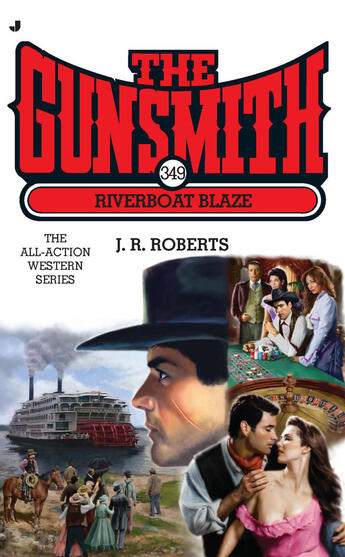 Couverture du livre « The Gunsmith #349 » de Roberts J R aux éditions Penguin Group Us