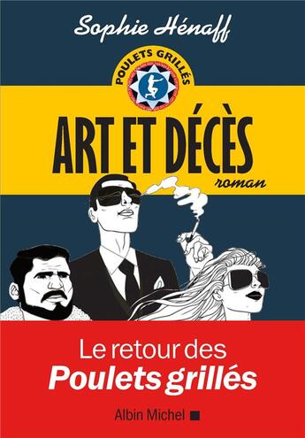 Couverture du livre « Art et décès » de Sophie Henaff aux éditions Albin Michel