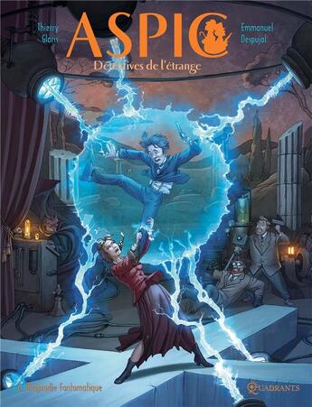 Couverture du livre « Aspic ; détectives de l'étrange Tome 6 : rhapsodie fantomatique » de Thierry Gloris et Emmanuel Despujol aux éditions Soleil