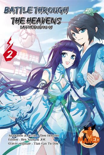 Couverture du livre « Battle through the heavens ; la voie du Dou-Qi Tome 2 » de Zhou Hongbin et Collectif aux éditions Maned