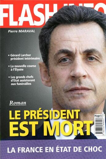 Couverture du livre « Le président est mort » de Pierre Maraval aux éditions Hugo Roman