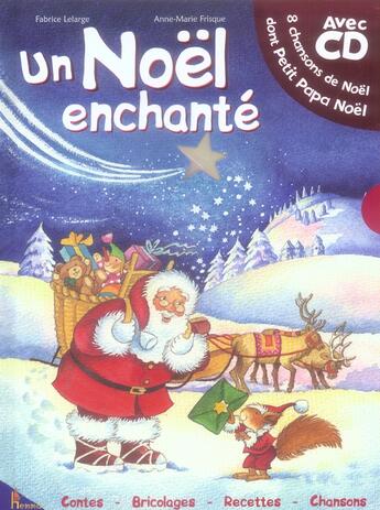 Couverture du livre « Noël enchanté » de Lelarge Fabrice aux éditions Hemma