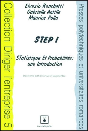 Couverture du livre « Step1 stat et probabilite » de Ronchetti aux éditions Ppur