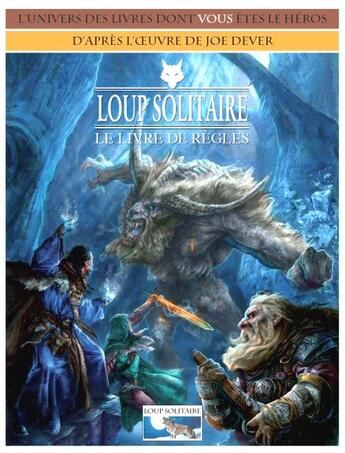 Couverture du livre « Loup solitaire ; le livre des règles » de  aux éditions Grimoire