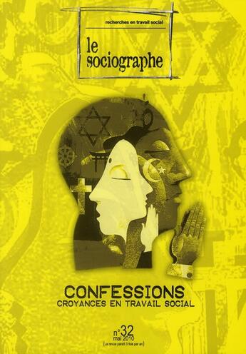 Couverture du livre « Confessions et croyances en travail social » de  aux éditions Champ Social