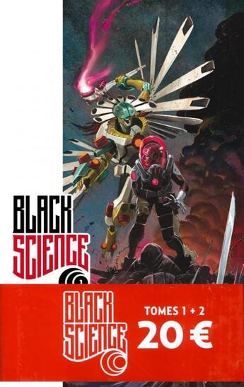 Couverture du livre « Black science : coffret Tomes 1 et 2 » de Rick Remender et Matteo Scalera aux éditions Urban Comics