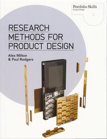 Couverture du livre « Research methods for product design » de Milton Alex aux éditions Laurence King