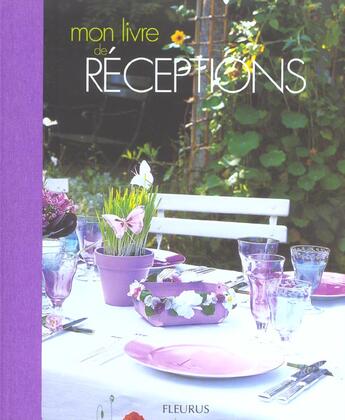 Couverture du livre « Le livre des receptions » de Hessel Fran Oise aux éditions Fleurus