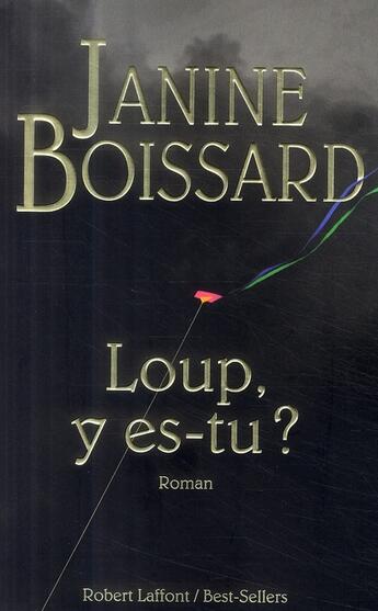 Couverture du livre « Loup, y es-tu? » de Janine Boissard aux éditions Robert Laffont