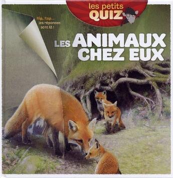 Couverture du livre « Les animaux chez eux » de Allen/Mendez aux éditions Rouge Et Or