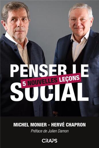 Couverture du livre « Penser le social : 5 nouvelles leçons » de Herve Chapron et Michel Monier aux éditions Books On Demand