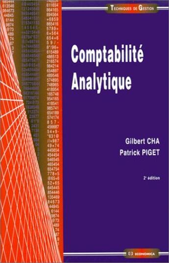 Couverture du livre « Comptabilite Analytique » de Piget/Patrick et Gilbert Cha aux éditions Economica