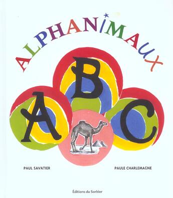 Couverture du livre « Alphanimaux » de Savatier/Guiraud aux éditions La Martiniere Jeunesse