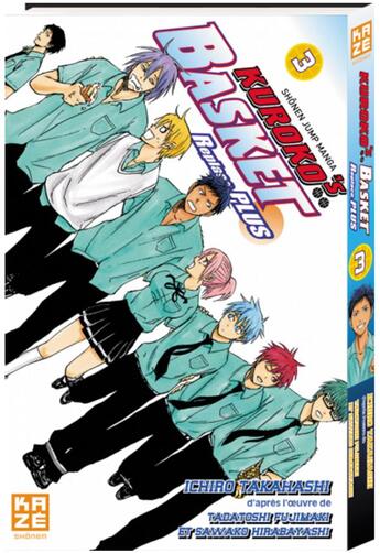 Couverture du livre « Kuroko's basket - replace plus Tome 3 » de Sawako Hirabayashi et Ichiro Takahashi et Tadatoshi Fujimaki aux éditions Crunchyroll