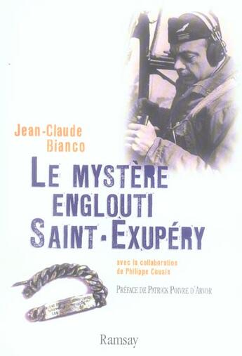 Couverture du livre « Le mystere englouti saint exupery » de Bianco. Jean-Cl aux éditions Ramsay