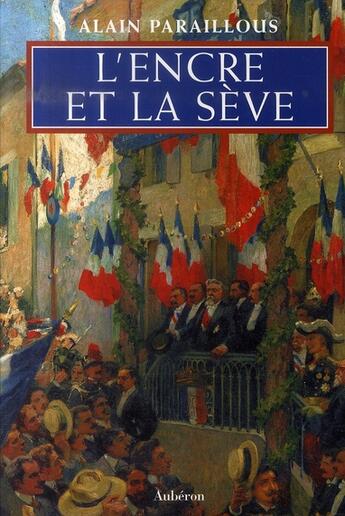 Couverture du livre « L'encre et la sève » de Alain Paraillous aux éditions Auberon