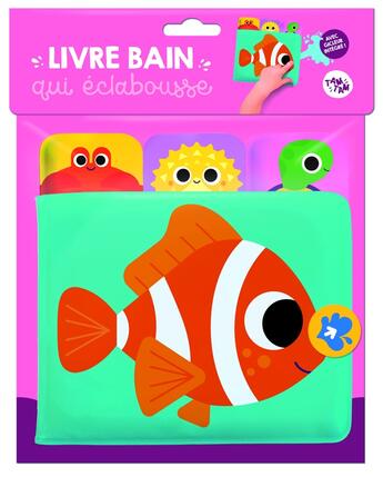 Couverture du livre « Poisson livre bain » de  aux éditions Editions Tam Tam