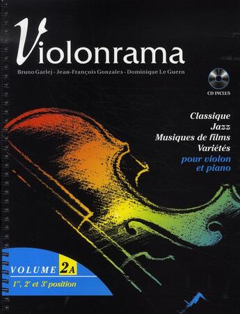 Couverture du livre « Violonrama volume 2a » de  aux éditions Hit Diffusion