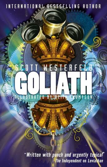 Couverture du livre « Goliath » de Scott Westerfeld aux éditions Simon And Schuster Uk