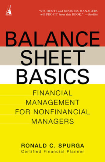 Couverture du livre « Balance Sheet Basics » de Spurga Ronald C aux éditions Penguin Group Us