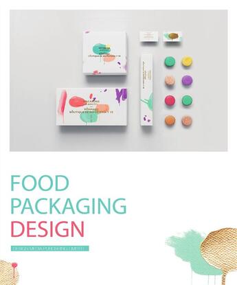 Couverture du livre « Food packaging design » de  aux éditions Design Media