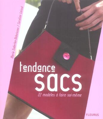 Couverture du livre « Tendance sacs » de Enderlen-Debuisson aux éditions Mango