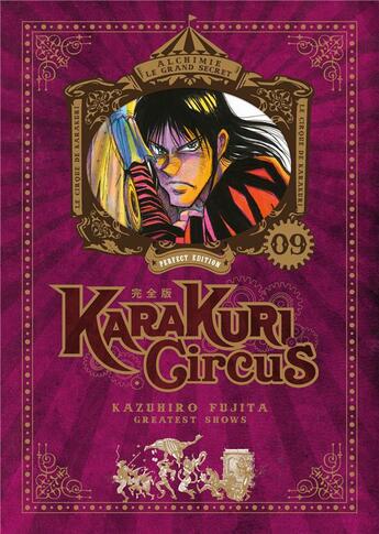 Couverture du livre « Karakuri circus - perfect edition Tome 9 » de Kazuhiro Fujita aux éditions Meian