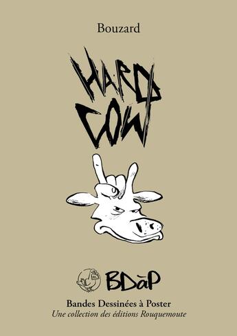 Couverture du livre « Hard cow » de Bouzard aux éditions Rouquemoute