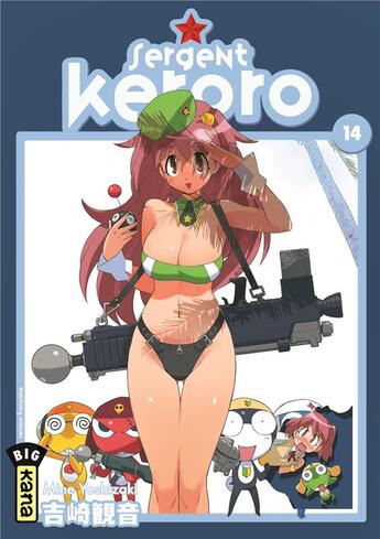 Couverture du livre « Sergent keroro - tome 14 » de Mine Yoshikazi aux éditions Kana