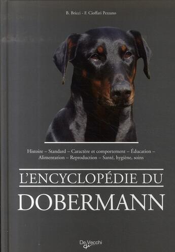 Couverture du livre « L'encyclopédie du doberman » de Salmoiraghi aux éditions De Vecchi