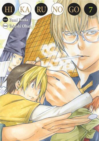 Couverture du livre « Hikaru no go - édition deluxe Tome 7 » de Yumi Hotta et Takeshi Obata aux éditions Delcourt