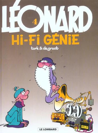 Couverture du livre « Léonard Tome 4 : hi-fi génie » de Bob De Groot et Turk aux éditions Lombard