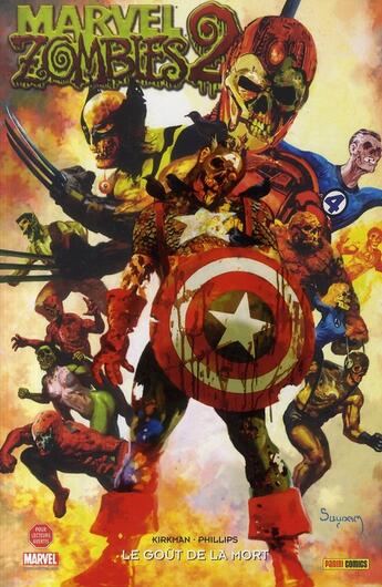 Couverture du livre « Marvel zombies t.3 : le goût de la mort » de Robert Kirkman et Sean Phillips aux éditions Panini