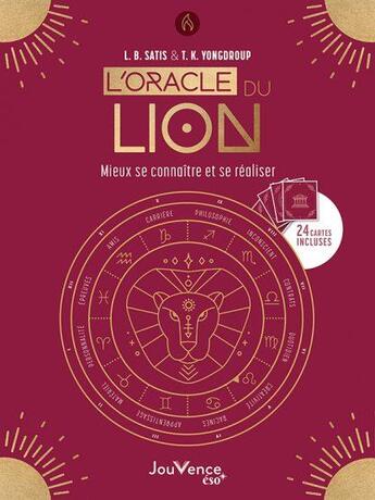 Couverture du livre « L'oracle du lion » de T.K. Yongdroup et L. B. Satis aux éditions Jouvence