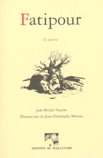 Couverture du livre « Fatipour » de Touche J.-M. aux éditions Mailletard