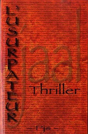 Couverture du livre « L'Usurpateur (Thriller) » de Jaal aux éditions Pjs