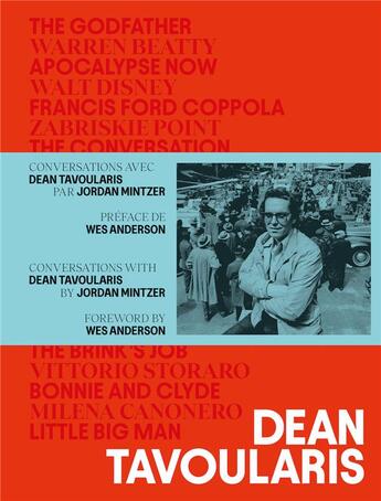 Couverture du livre « Conversations avec dean tavoularis » de Mintzer/Anderson aux éditions Synecdoche