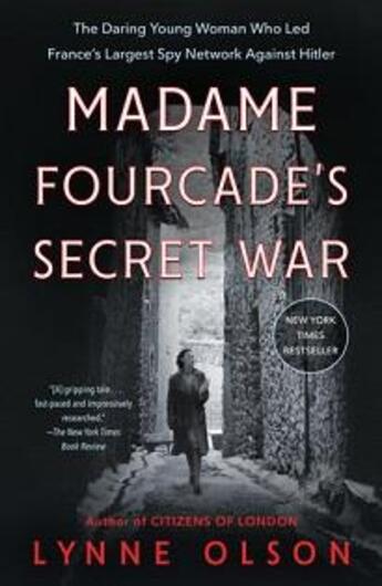 Couverture du livre « Madame fourcade's secret war » de Olson Lynne aux éditions Random House Us