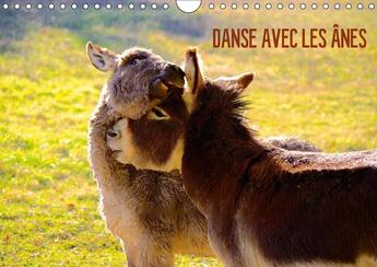 Couverture du livre « Danse avec les anes calendrier mural 2018 din a4 horizontal - les anes d espanes de la regio » de Maupetit P aux éditions Calvendo