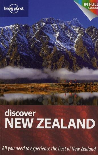 Couverture du livre « Discover New Zealand » de Charles Rawlings-Way aux éditions Lonely Planet France