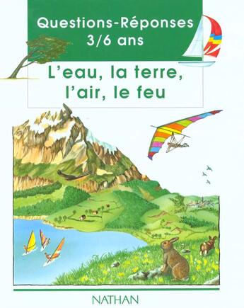 Couverture du livre « Q rep 3/6 ans eau air terre » de  aux éditions Nathan