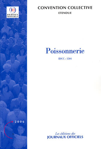 Couverture du livre « Poissonnerie » de  aux éditions Documentation Francaise