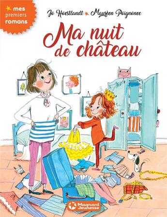 Couverture du livre « Ma nuit de château » de Jo Hoestlandt et Maureen Poignonec aux éditions Magnard