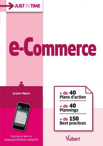 Couverture du livre « E-commerce » de Jacques Digout aux éditions Vuibert