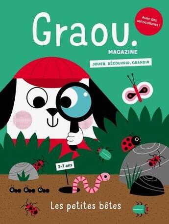 Couverture du livre « Graou n 23 - les petites betes (avril/mai 2021) » de Gwe/Morgand/Schvartz aux éditions Maison Georges