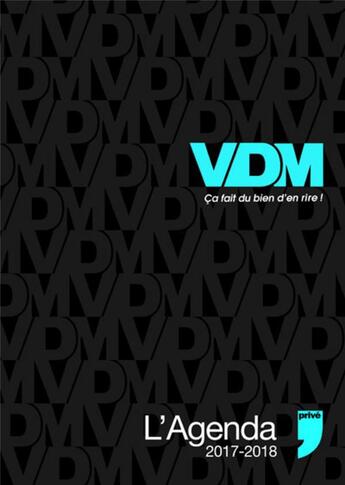 Couverture du livre « L'agenda vdm 2017-2018 » de Vdm L'Equipe aux éditions Michel Lafon