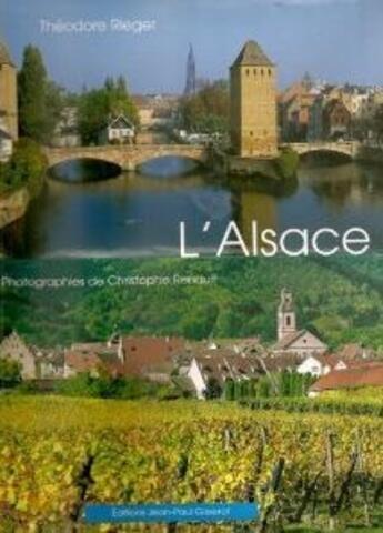 Couverture du livre « L'Alsace » de Theodore Rieger aux éditions Gisserot