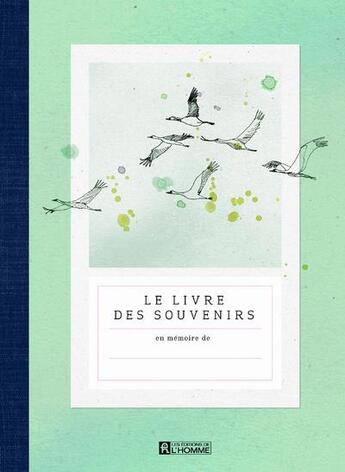 Couverture du livre « Le livre des souvenirs » de Lisa Kroon aux éditions Editions De L'homme